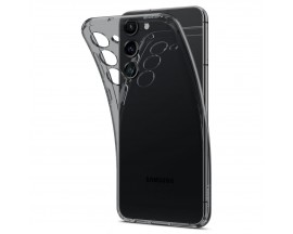 Husa Spate Spigen Liquid Crystal Compatibila Cu Samsung Galaxy S23 Plus, Silicon, Fumuriu