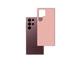 Husa Spate 3mk Matte Case, Compatibila Cu Samsung Galaxy S23 Ultra, Roz