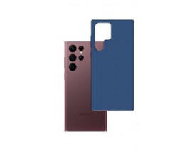 Husa Spate 3mk Matte Case, Compatibila Cu Samsung Galaxy S23 Ultra, Blueberry