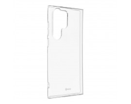 Husa Spate Roar Jelly, Compatibila Cu Samsung Galaxy S23 Ultra, Anti-Alunecare, Silicon, Transparent