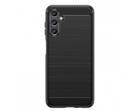Husa Spate Upzz Carbon Pro  Pentru Samsung Galaxy A14 5G, Silicon, Negru