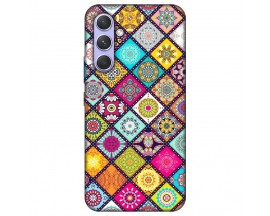 Husa Silicon Soft Upzz Print, Compatibila Cu Samsung Galaxy A34 5G, Floral
