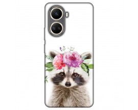 Husa Silicon Soft Upzz Print, Compatibila Cu Huawei Nova 10 SE, Cute Raccoon