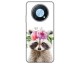 Husa Silicon Soft Upzz Print, Compatibila Cu Huawei Nova Y90, Cute Raccoon
