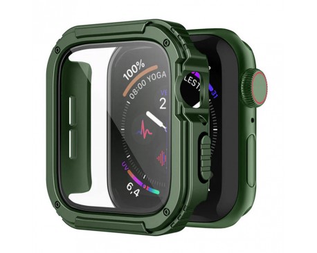 Husa Lito Watch Armor, Compatibila Cu Apple Watch 7, 41mm, Verde