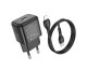 Incarcator Retea Hoco Glory, Fast Charging, PD 30W, Cablu USB-C La Lightning Inclus, Negru - N32