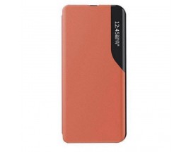 Husa Tip Carte Upzz Eco Book, Compatibila Cu Samsung Galaxy A34, Piele Ecologica, Orange