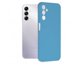 Husa Spate Upzz Techsuit Soft Edge, Compatibila Cu Samsung Galaxy A14 5G, Denim Blue