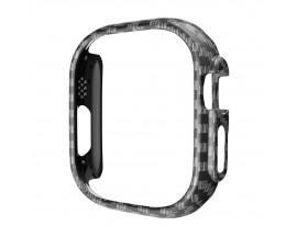 Husa UPzz Armor Top, Compatibila Cu Apple Watch Ultra 49mm, Carbon