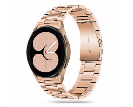 Curea Otel Inoxidabil Tech-Protect Stainless, Compatibila Cu Samsung Galaxy Watch 4/5/5 Pro, 40/42/44/45/46 mm, Gold