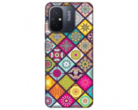 Husa Silicon Soft Upzz Print, Compatibila Cu Xiaomi Redmi 12C, Floral
