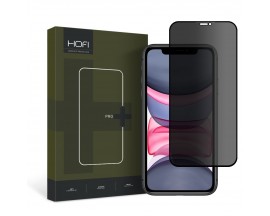 Folie Sticla Securizata Hofi Glass Pro+, Compatibila Cu iPhone 11, Privacy AntiSpy