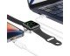 Cablu 2 in 1 Tech-Protect Ultraboost 1 x Magnetic Charger Pentru Apple Watch, 1 x Lightning, Lungime 150cm, Alb