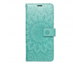 Husa Flip Cover Forcell Mezzo Compatibila Cu Samsung Galaxy A32, Model Mandala Verde