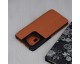 Husa Tip Carte Upzz Eco Book, Compatibila Cu Oppo Reno8 5G, Piele Ecologica, Orange