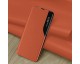 Husa Tip Carte Upzz Eco Book, Compatibila Cu Oppo Reno8 5G, Piele Ecologica, Orange