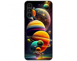 Husa Silicon Soft Upzz Print, Compatibila Cu Samsung Galaxy A13 5G, Planets