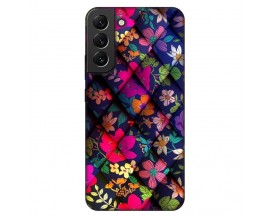 Husa Silicon Soft Upzz Print, Compatibila Cu Samsung Galaxy S22 Plus, Floral 2