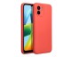 Husa Forcell Lite Silicone Soft, Compatibila Cu Xiaomi Redmi A1, Interior Alcantara, Peach
