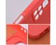 Husa Forcell Lite Silicone Soft, Compatibila Cu Xiaomi Redmi A1, Interior Alcantara, Peach
