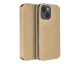 Husa Flip Carte Upzz Dual Pocket Compatibila Cu Samsung Galaxy A14 4G, Piele Ecologica, Gold