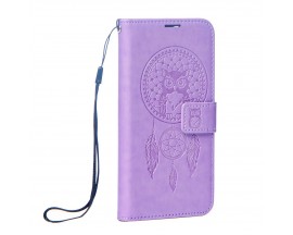 Husa Flip Cover Forcell Mezzo, Compatibila Cu Xiaomi Redmi Note 12 5G , Dreamcatcher Purple