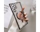Husa Upzz Trend Electro Magsafe, Compatibila Cu Samsung Galaxy S23 Ultra, Spate Transparent, Rama Neagra
