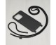 Husa Upzz Techsuit Crossbody Compatibila Cu Xiaomi Redmi 12C, Snur De Prindere Inclus, Silicon Soft, Negru