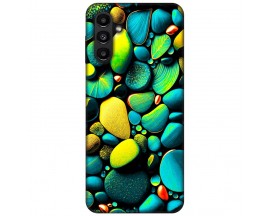 Husa Silicon Soft Upzz Print, Compatibila Cu Samsung Galaxy A13 5G, Color Stones