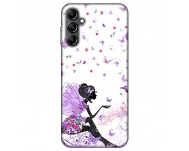 Husa Silicon Soft Upzz Print, Compatibila Cu Samsung Galaxy A14 5G, Purple Fairy