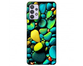 Husa Silicon Soft Upzz Print, Compatibila Cu Samsung Galaxy A23 5G, Color Stones