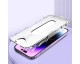 Folie Sticla Securizata Upzz Easy Stick Compatibila Cu iPhone 12 Pro, Aplicator Inclus, Super Rezistenta