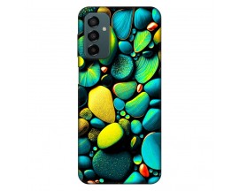 Husa Silicon Soft Upzz Print, Compatibila Cu Samsung Galaxy M23 5G, Color Stones