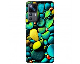 Husa Silicon Soft Upzz Print, Compatibila Cu Xiaomi 12T, Color Stones