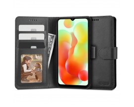 Husa Tech-Protect Wallet, Compatibila Cu Xiaomi Redmi 12C, Negru