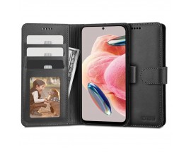Husa Tech-Protect Wallet, Compatibila Cu Xiaomi Redmi Note 12 4G , Negru