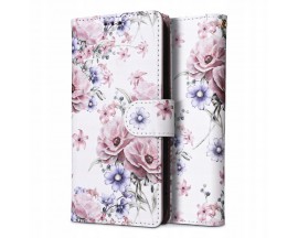Husa Tech-Protect Wallet, Compatibila Cu Xiaomi Redmi Note 12 Pro 5G, Blossom Flower