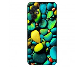 Husa Silicon Soft Upzz Print, Compatibila Cu Xiaomi Poco M5, Color Stones