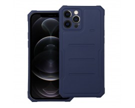 Husa Spate Ultra Rezistenta La Socuri Upzz Heavy Duty Compatibila Cu iPhone 12 Pro Max, Navy Blue