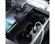 Incarcator auto Hoco Z35 Cu Extensie Pentru Locurile Din Spate, 2xUSB PD Suport QC3.0, 48W, negru