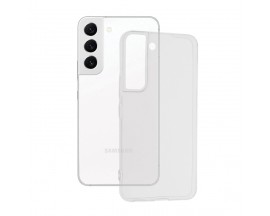 Husa Spate Upzz Ultra Slim Compatibila Cu Samsung Galaxy S22, Transparenta, Silicon 0.5mm