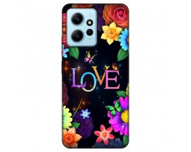 Husa Silicon Soft Upzz Print, Compatibila Cu Xiaomi Redmi Note 12 4G, Floral Love