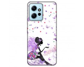 Husa Silicon Soft Upzz Print, Compatibila Cu Xiaomi Redmi Note 12 4G, Purple Fairy