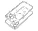 Husa Upzz Electro Mag Cover Compatibila Cu iPhone 13 Pro Max, Tehnologie Magsafe, Protectie La Camere, Silver