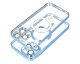 Husa Upzz Electro Mag Cover Compatibila Cu iPhone 13 Pro, Tehnologie Magsafe, Protectie La Camere, Blue