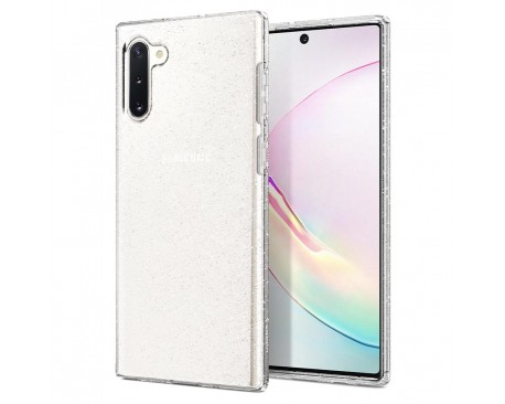 Husa Spate Spigen Liquid Crystal Compatibila Cu Samsung Galaxy Note 10, Silicon, Crystal Quartz Glitter