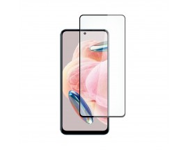 Folie Sticla Securizata 6d Upzz Veason Pro Compatibila Cu Xiaomi Redmi Note 12 4G / Note 12 5G, Transparenta Cu Rama Neagra