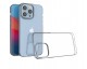 Husa Upzz Slim, Compatibila Cu iPhone 15 Pro, Grosime 0.5mm, Transparenta
