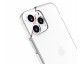 Husa Upzz Slim New Compatibila Cu iPhone 15 Pro Max, Silicon Super Transparent, Grosime 2mm, Protectie La camera