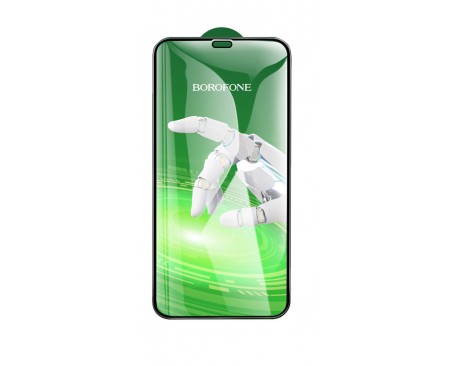 Folie Sticla Securizata Upzz Borofone 5D Large Arc, Compatibila Cu iPhone 12, Full Cover, Ultra Rezistenta, BF8